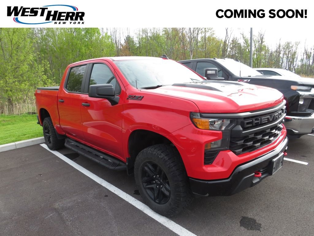 Used 2023 Chevrolet Silverado 1500 Custom Trail Boss Truck Crew Cab