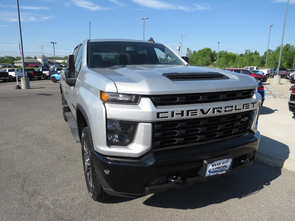 Used 2021 Chevrolet Silverado 2500 HD Custom Truck Crew Cab