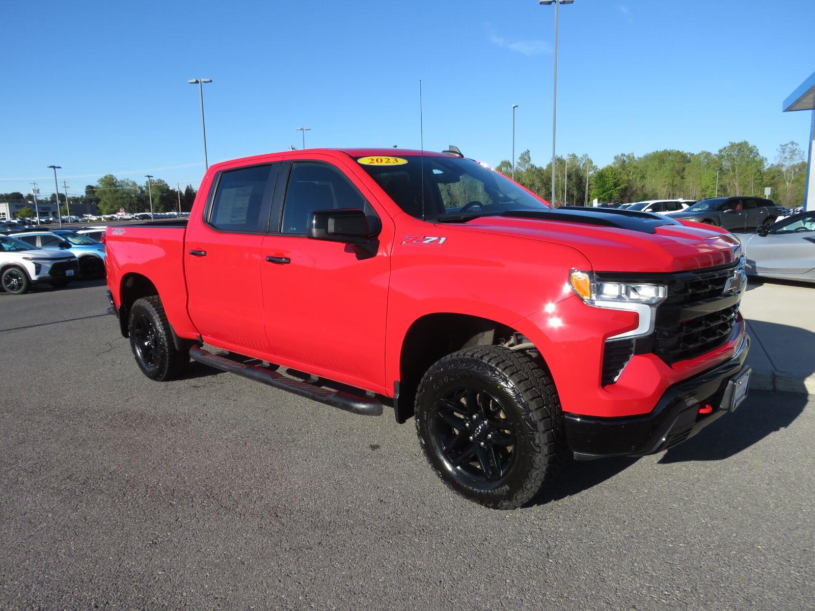 Used 2023 Chevrolet Silverado 1500 LT Trail Boss Truck Crew Cab