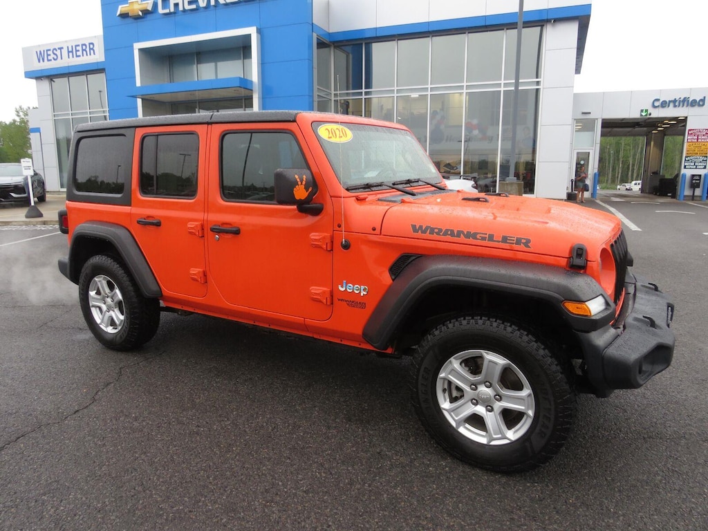 Used 2020 Jeep Wrangler Unlimited Sport S SUV