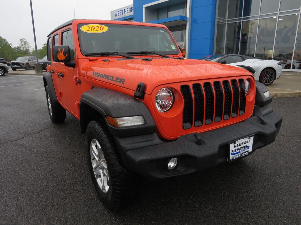 Used 2020 Jeep Wrangler Unlimited Sport S SUV