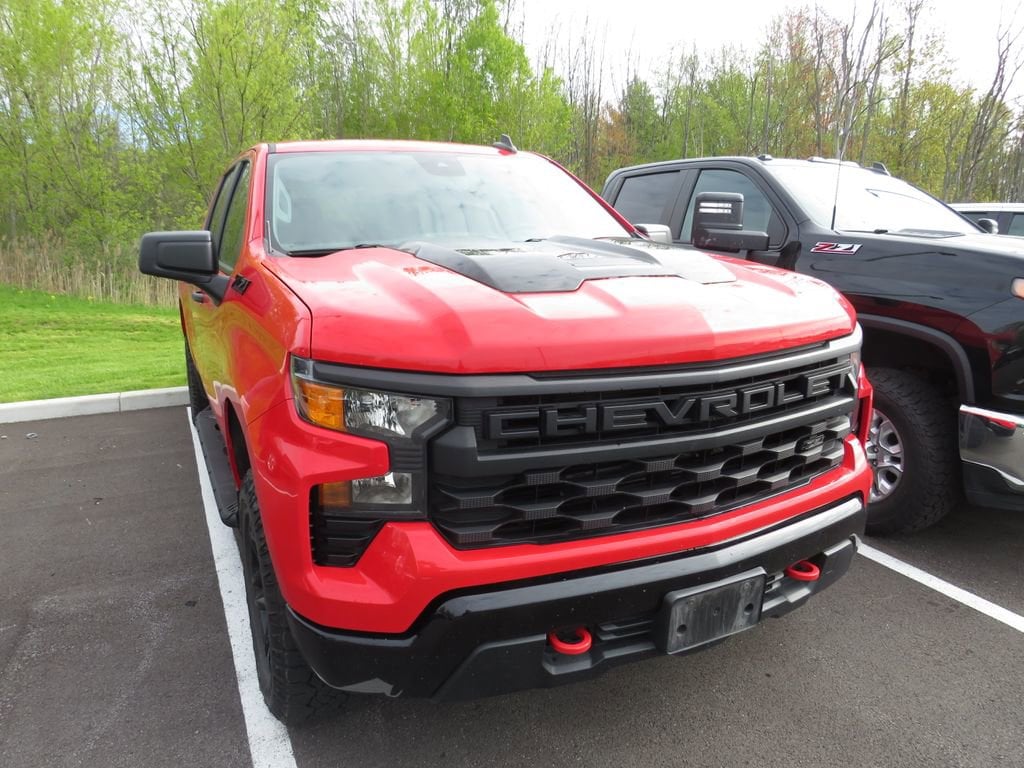 Used 2023 Chevrolet Silverado 1500 Custom Trail Boss Truck Crew Cab