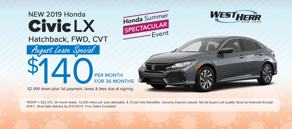 Honda Dealers Rochester Ny >> New 2018 2019 Honda And Used Car Dealership In Lockport Ny At West Honda Dealers Rochester Ny >> New 2018 2019 Honda And Used Car Dealership In Lockport Ny At West