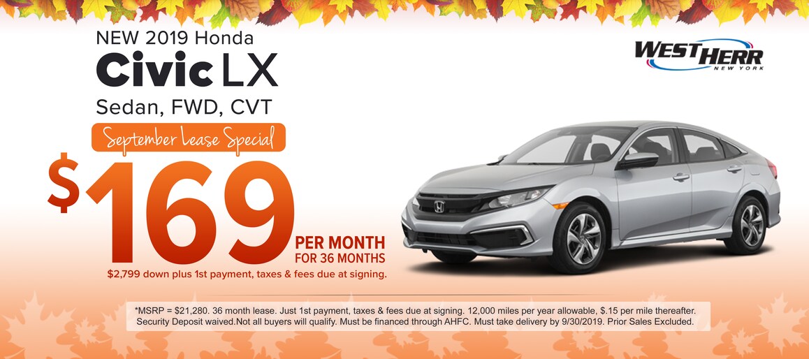 New 20182019 Honda and Used Car Dealership in Lockport, NY at West