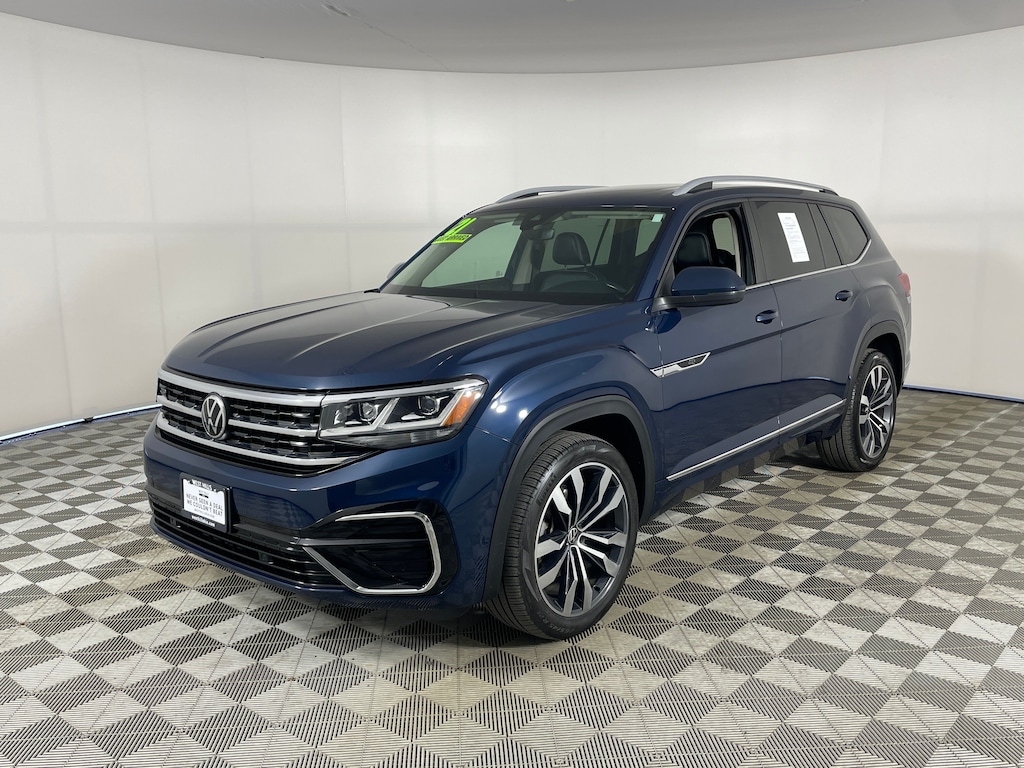 Used 2021 Volkswagen Atlas 3.6L V6 SEL R-Line SUV