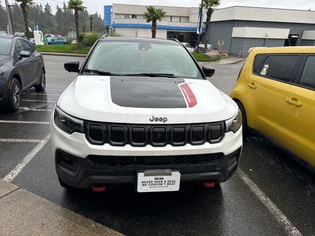 Used 2022 Jeep Compass Trailhawk with VIN 3C4NJDDB3NT223259 for sale in Bremerton, WA