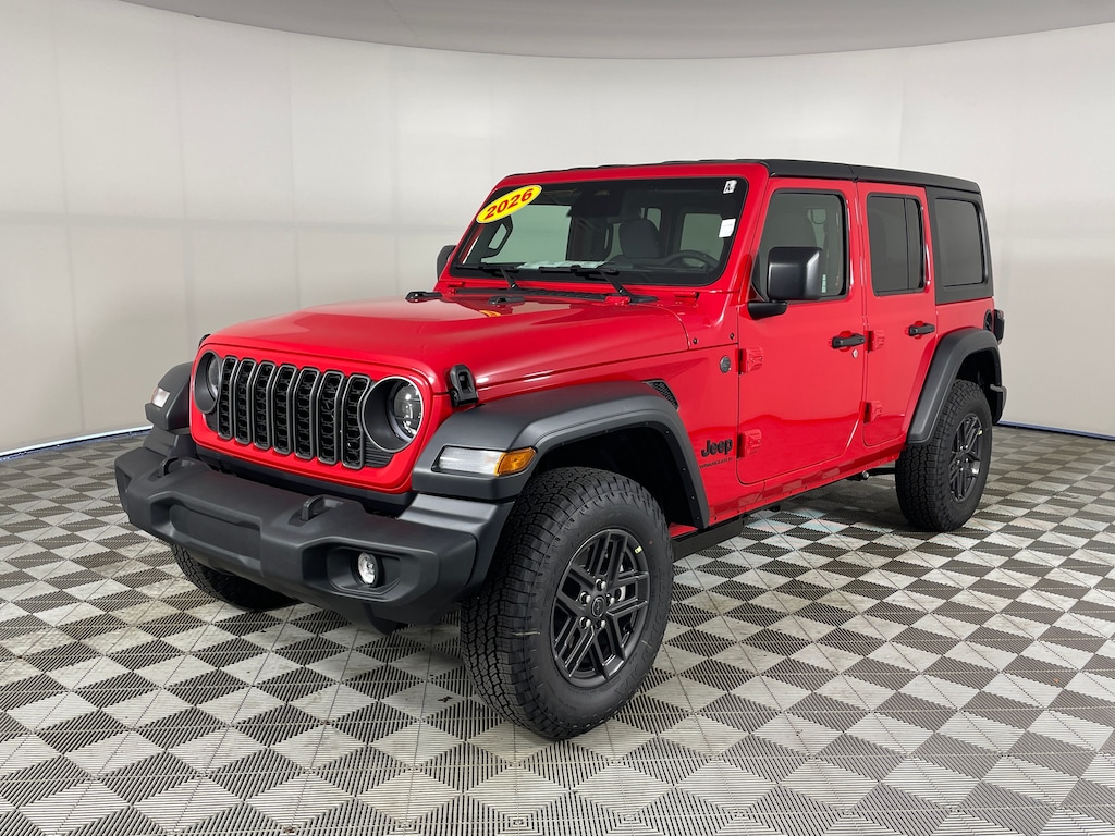 New 2026 Jeep Wrangler 4-DOOR SPORT S Sport Utility