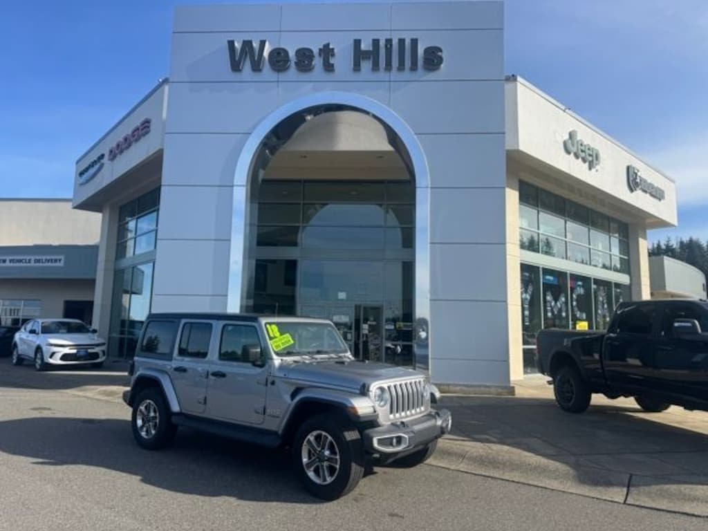 Used 2018 Jeep Wrangler Unlimited Sahara 4x4 SUV