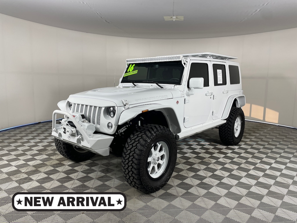 Used 2016 Jeep Wrangler JK Unlimited Rubicon 4x4 SUV