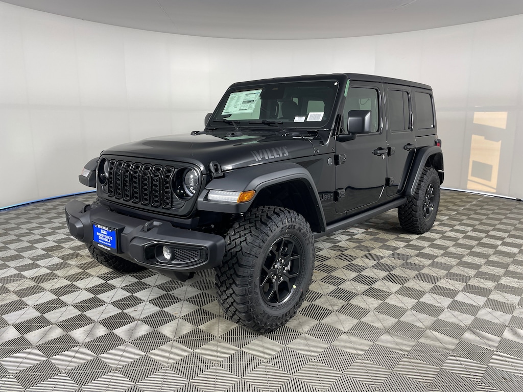 New 2026 Jeep Wrangler 4-DOOR WILLYS Sport Utility