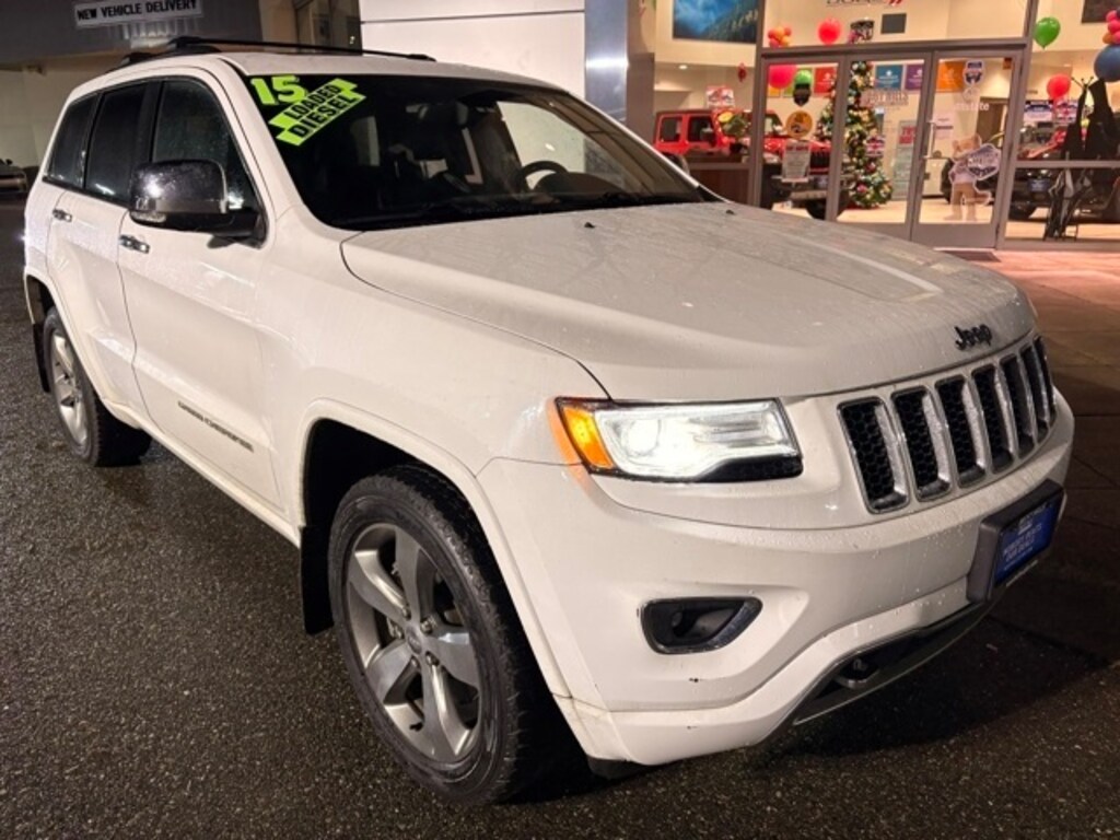 Used 2015 Jeep Grand Cherokee Overland 4x4 SUV