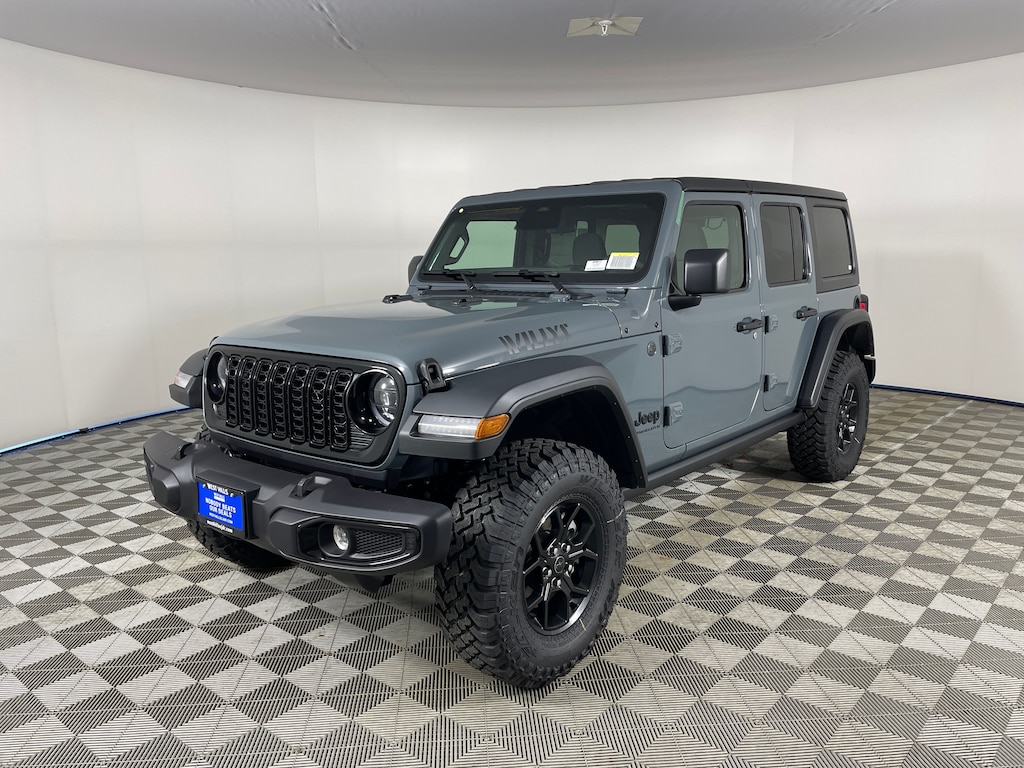 New 2026 Jeep Wrangler 4-DOOR WILLYS Sport Utility