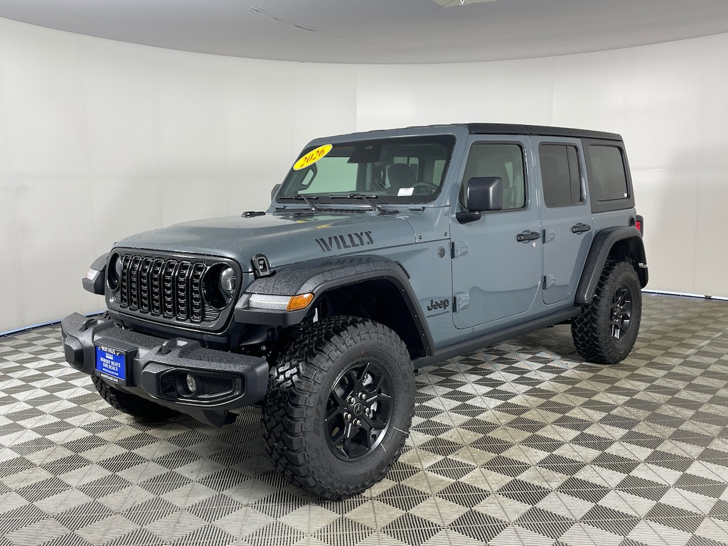 New 2026 Jeep Wrangler 4-DOOR WILLYS Sport Utility