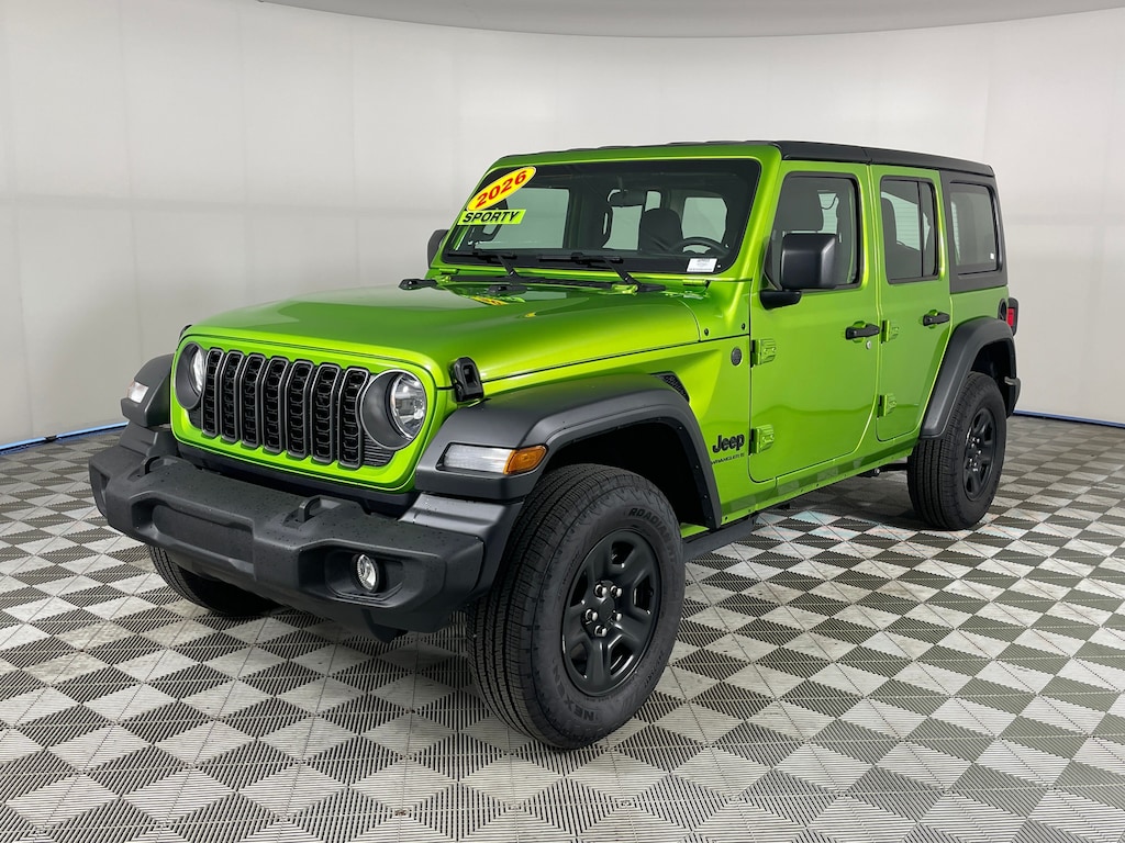 New 2026 Jeep Wrangler 4-DOOR SPORT Sport Utility