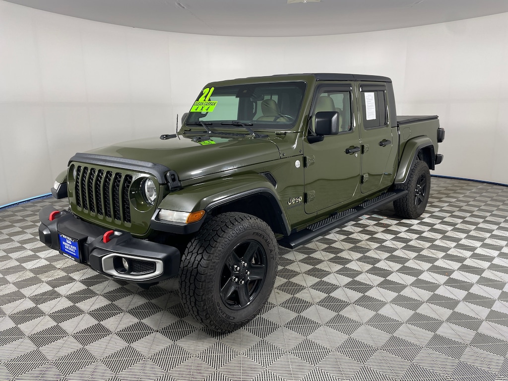 Used 2021 Jeep Gladiator Sport Truck Crew Cab
