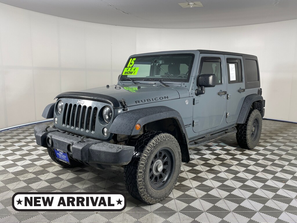 Used 2015 Jeep Wrangler Unlimited Rubicon 4x4 SUV
