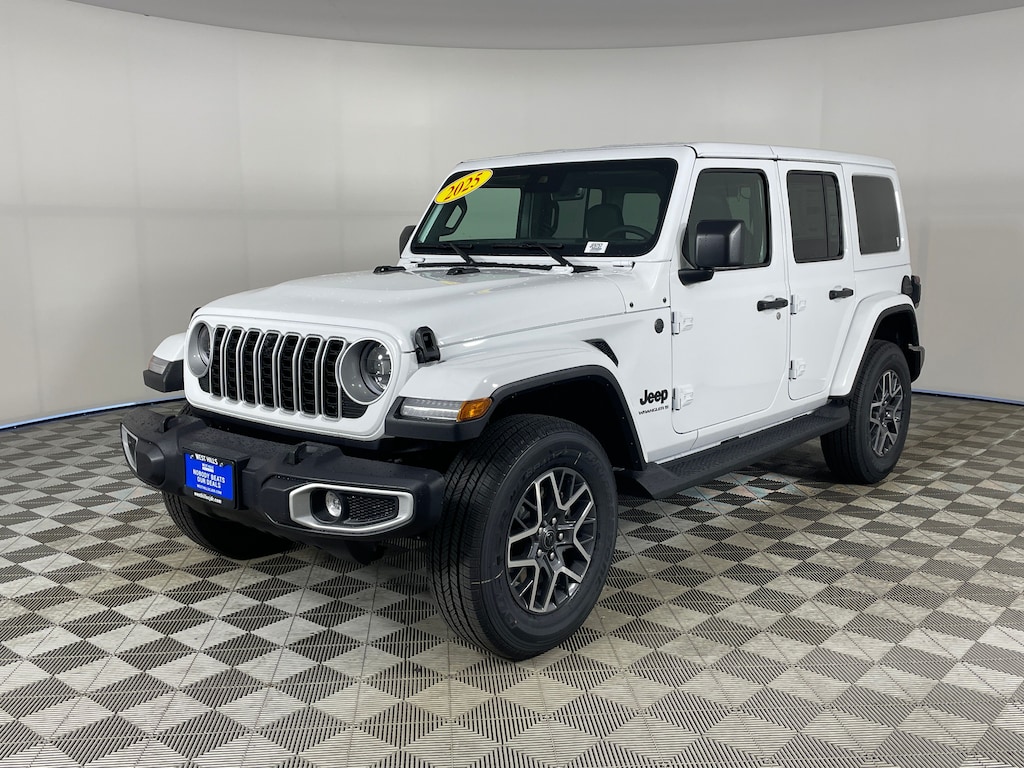 New 2025 Jeep Wrangler 4-DOOR SAHARA Sport Utility