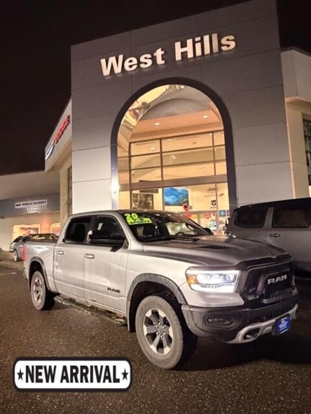 Used 2020 Ram 1500 Rebel Truck Crew Cab