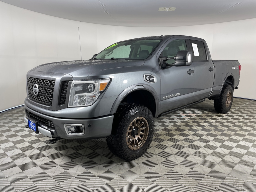 Used 2018 Nissan Titan XD PRO-4X Diesel Truck Crew Cab