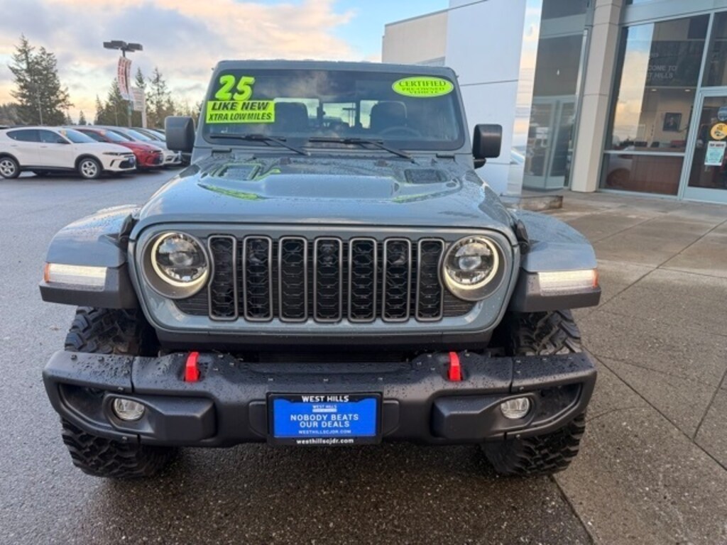 Certified 2025 Jeep Gladiator Rubicon Truck Crew Cab