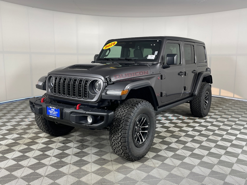 New 2026 Jeep Wrangler 4-DOOR RUBICON X Sport Utility