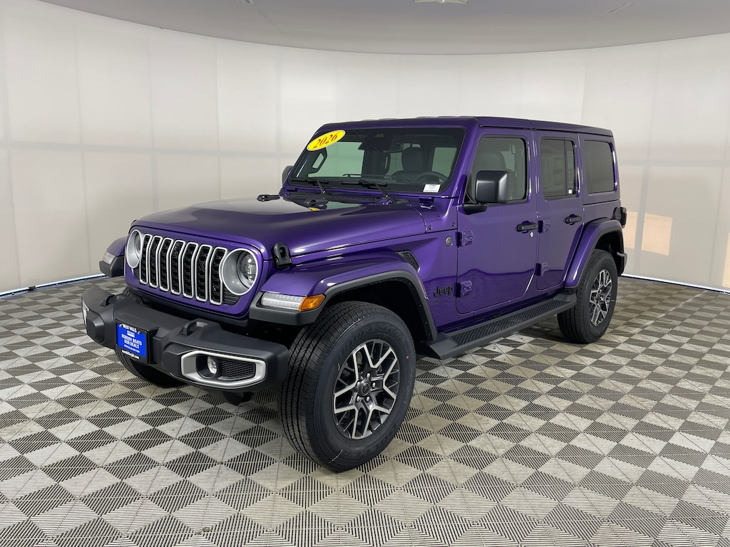 New 2026 Jeep Wrangler 4-DOOR SAHARA Sport Utility