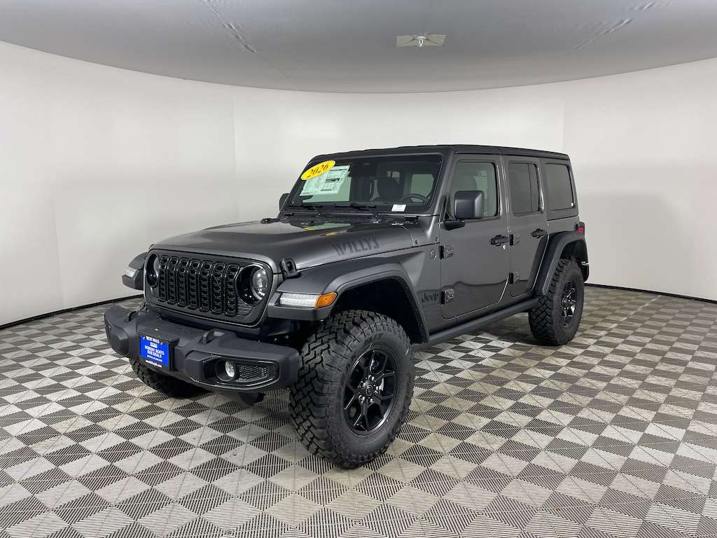 New 2026 Jeep Wrangler 4-DOOR WILLYS Sport Utility
