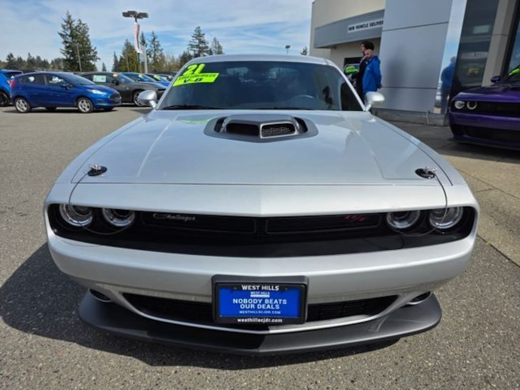 Certified 2021 Dodge Challenger R/T Scat Pack Coupe
