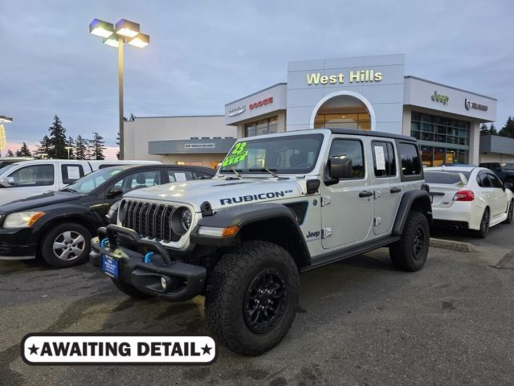Used 2023 Jeep Wrangler 4xe Rubicon SUV