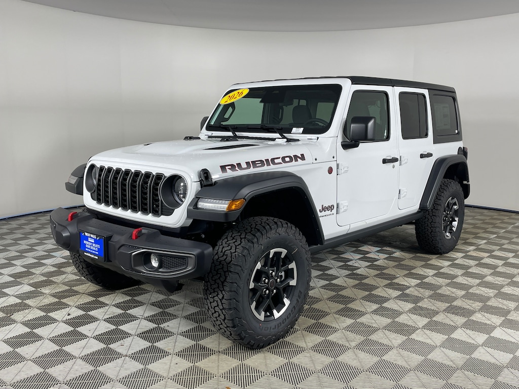 New 2026 Jeep Wrangler 4-DOOR RUBICON Sport Utility