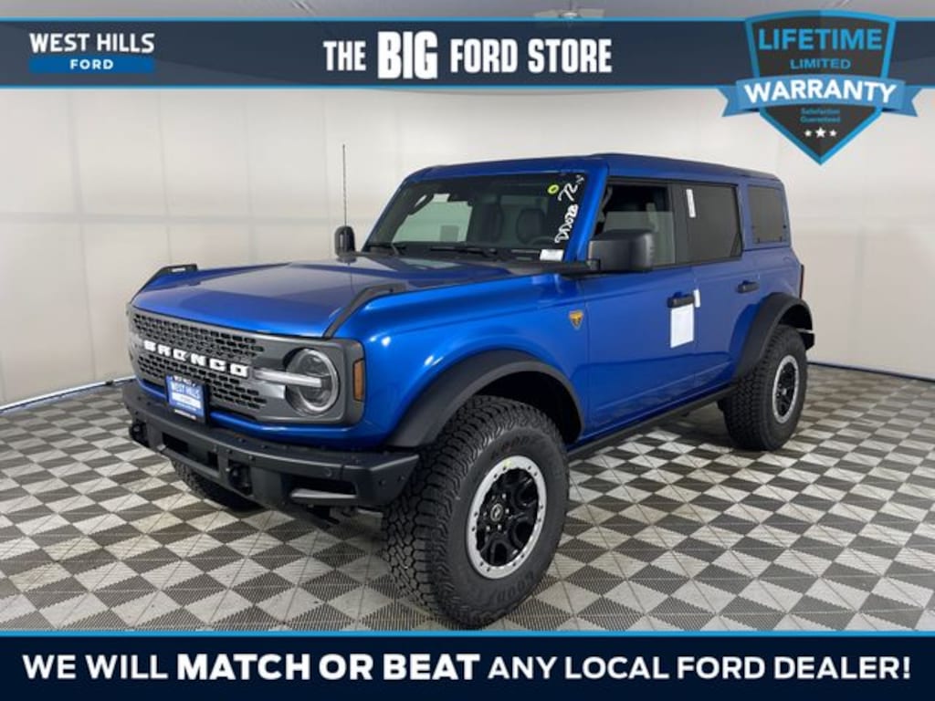 New 2026 Ford Bronco Badlands SUV