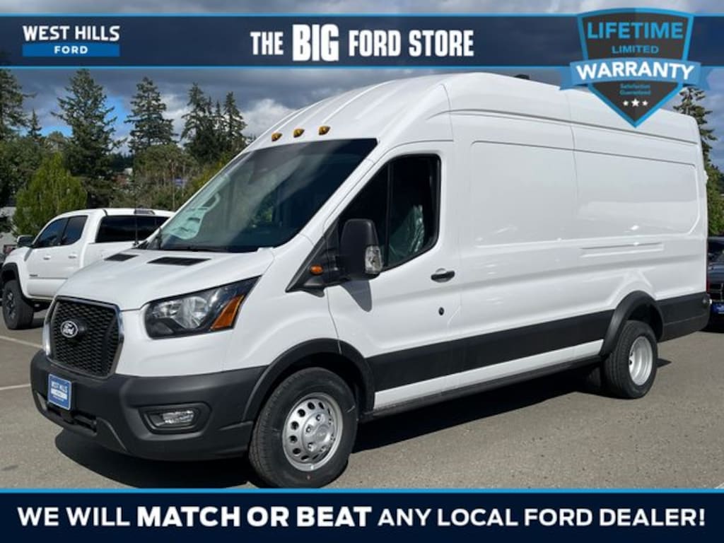 New 2026 Ford Transit-350 Cargo Base Van High Roof HD Ext. Van