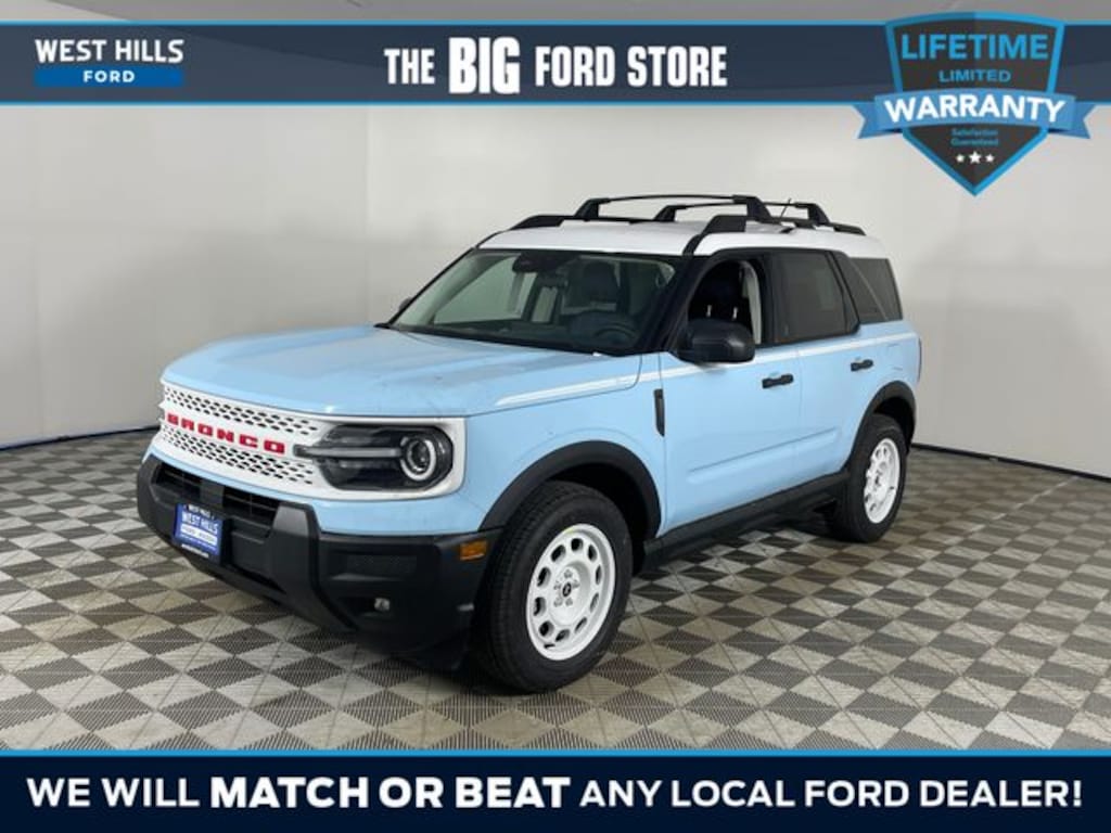 New 2026 Ford Bronco Sport Heritage SUV