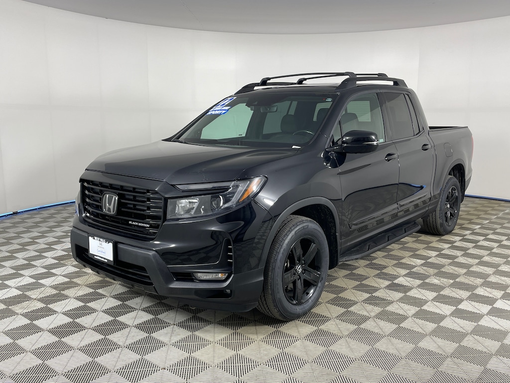 Certified 2022 Honda Ridgeline Black Edition Truck Crew Cab