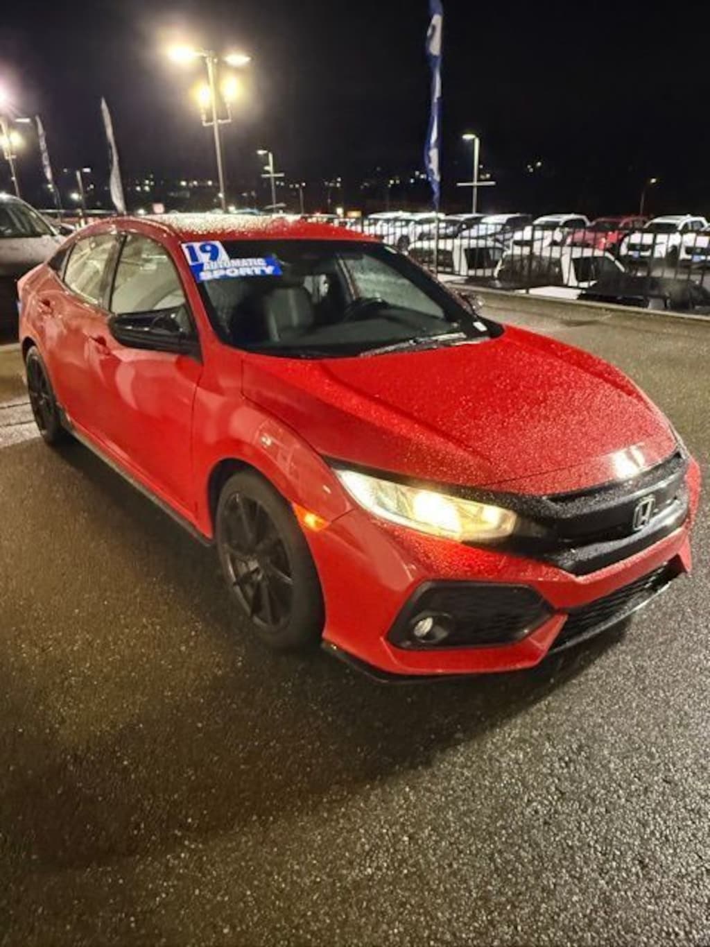 Used 2019 Honda Civic Sport Hatchback