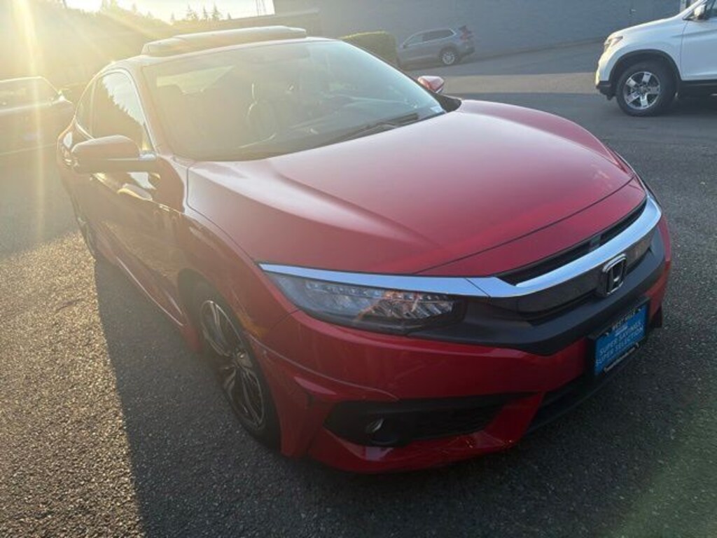 Certified 2017 Honda Civic Touring Coupe