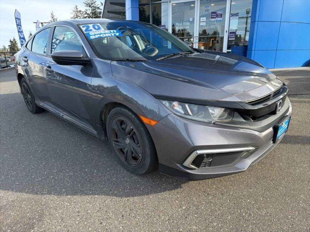 Used 2020 Honda Civic LX Sedan