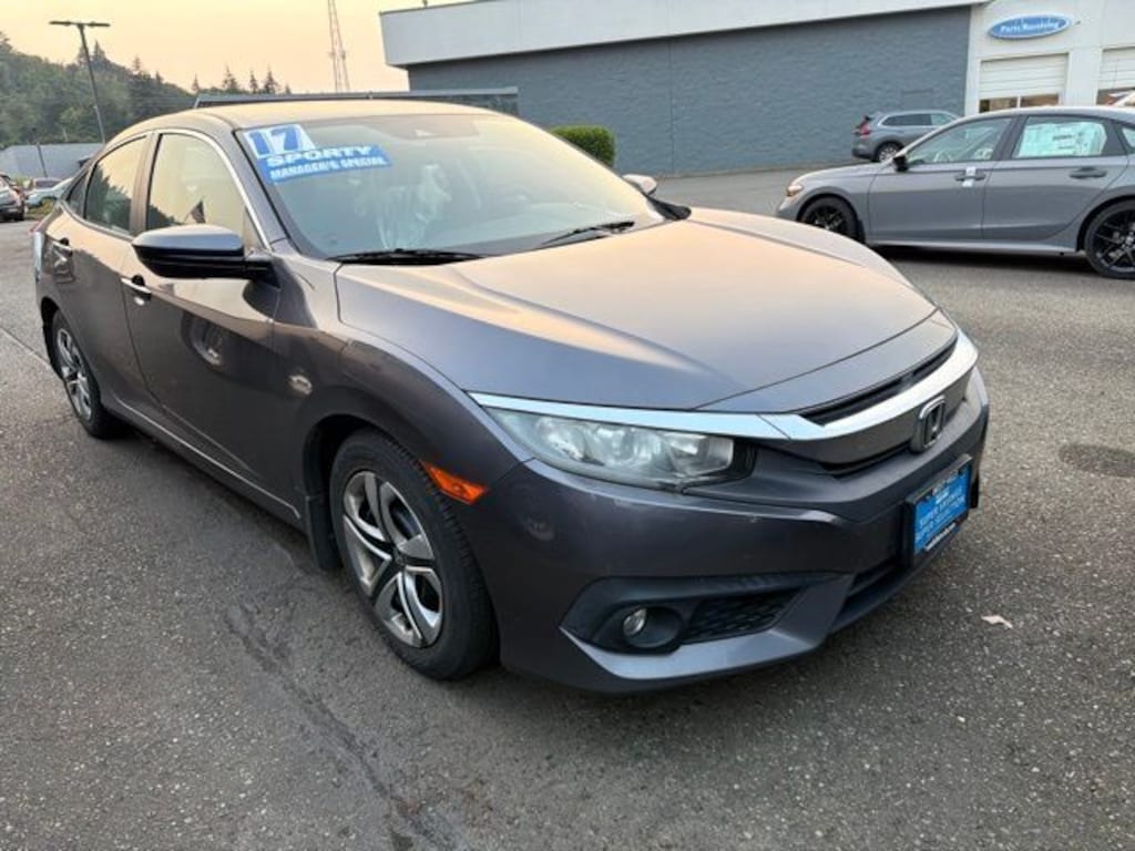 Used 2017 Honda Civic LX w/Honda Sensing Sedan