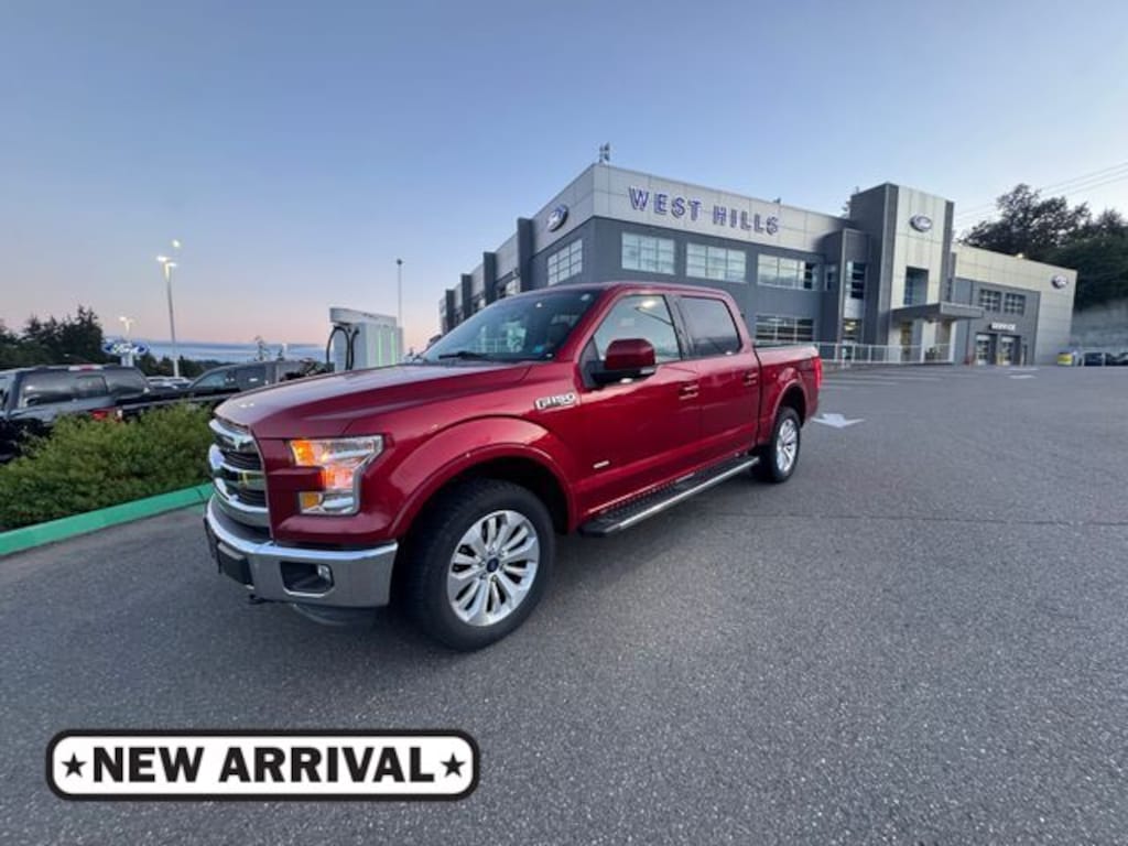 Used 2015 Ford F-150 Lariat Truck SuperCrew Cab