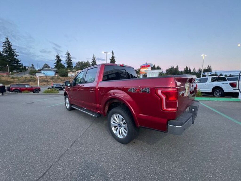 Used 2015 Ford F-150 Lariat Truck SuperCrew Cab