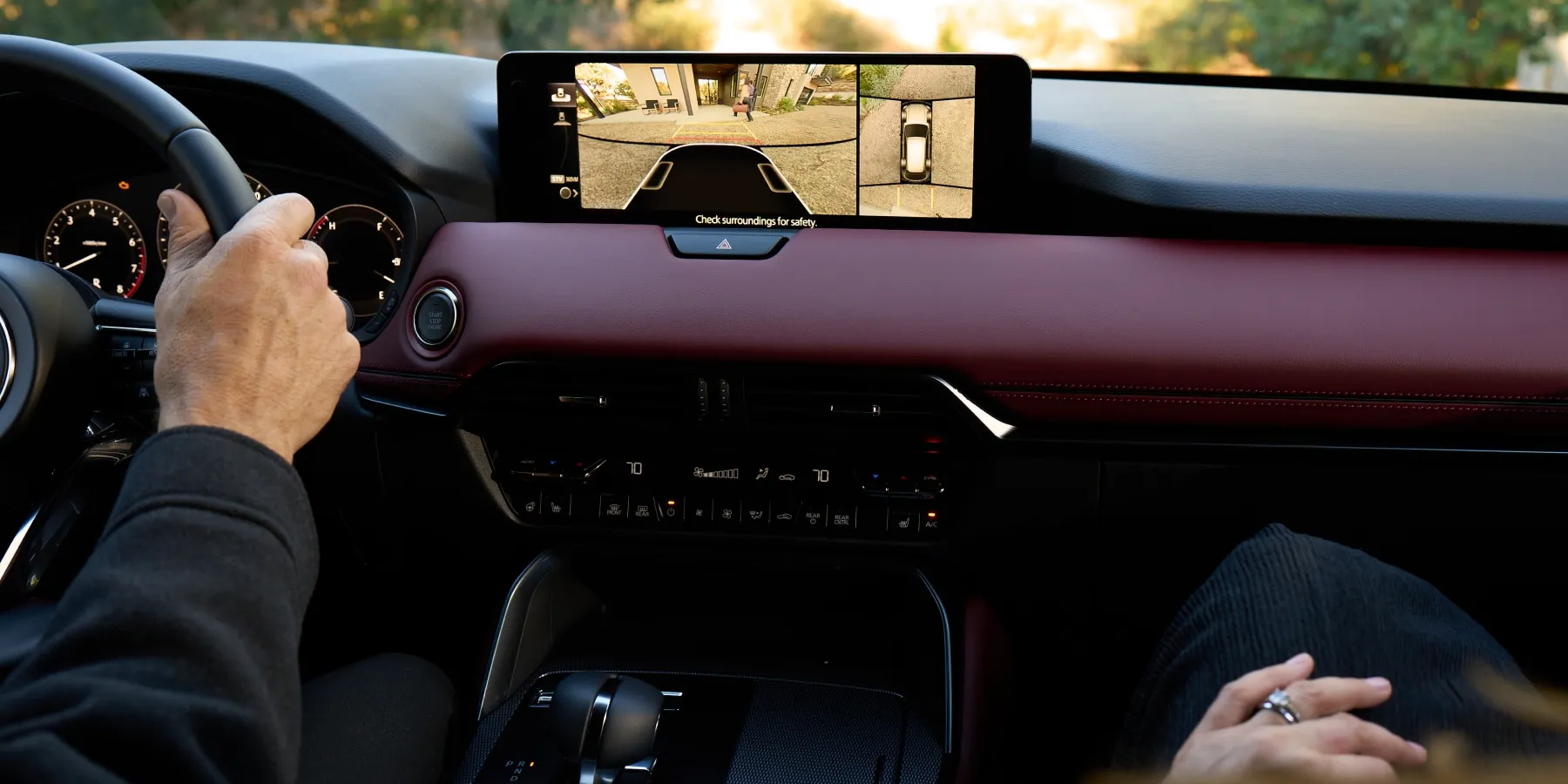 2026 Mazda CX-70 advanced safety features.
