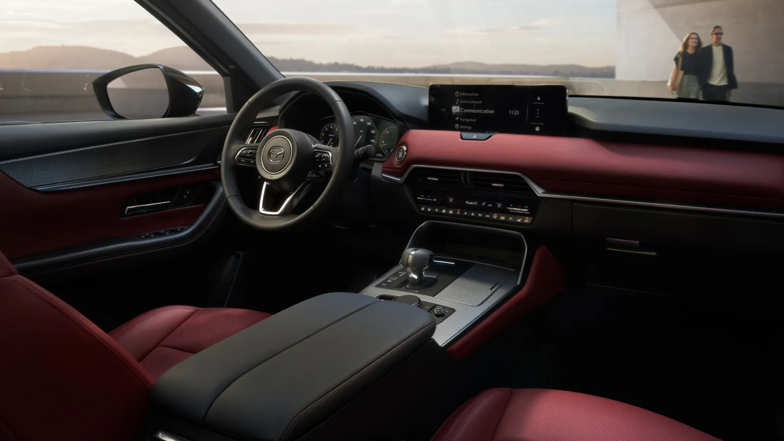 2026 Mazda CX-70 versatile interior.