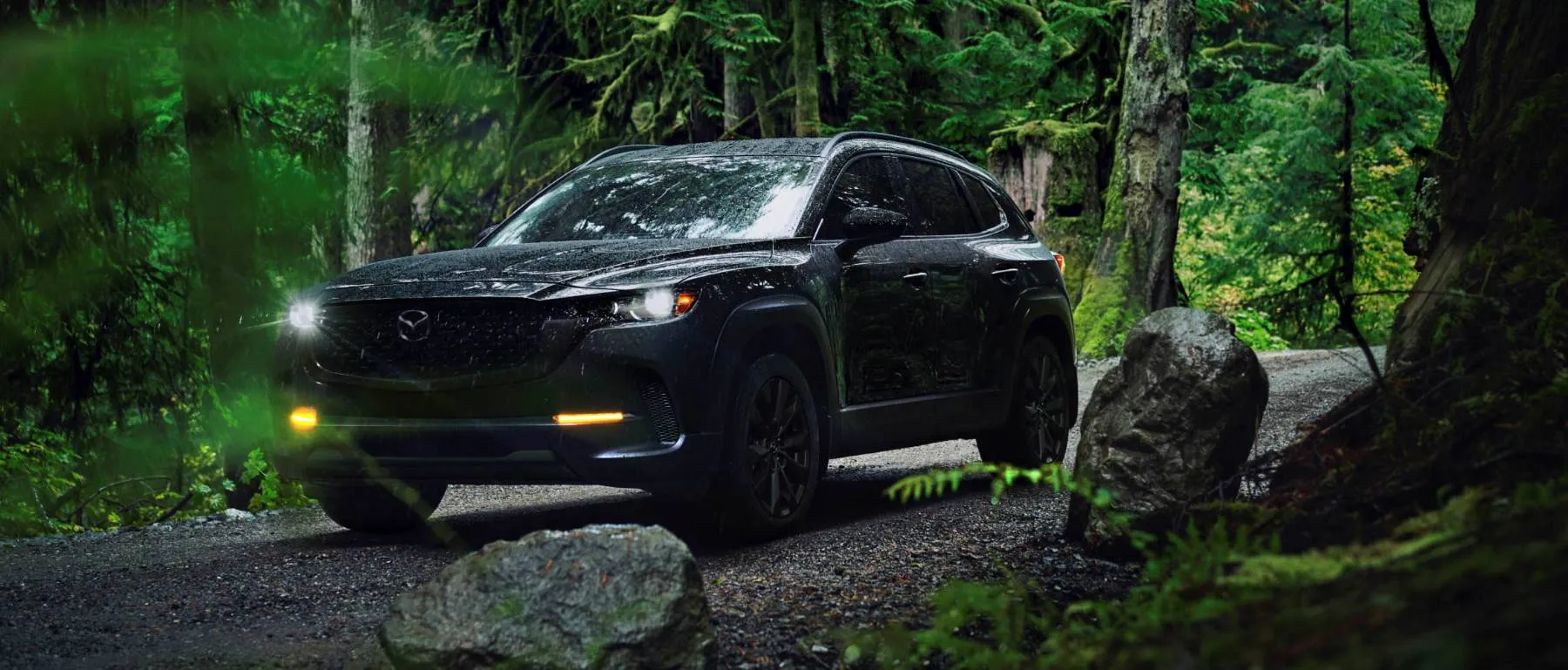 2026 Mazda CX-50 exterior showcasing its sleek and modern design.