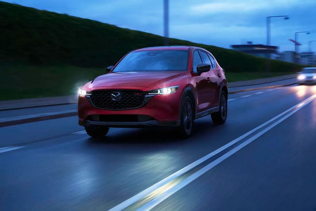 2026 Mazda CX-5 exterior showcasing its sleek and modern design.