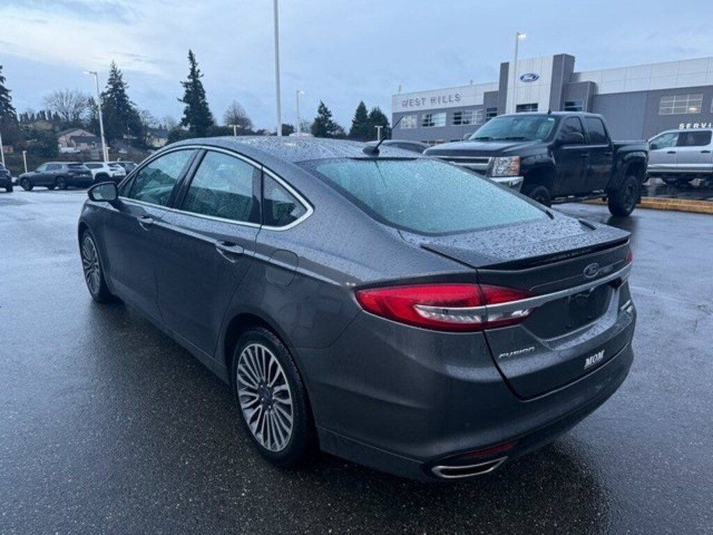 Used 2018 Ford Fusion Titanium Sedan