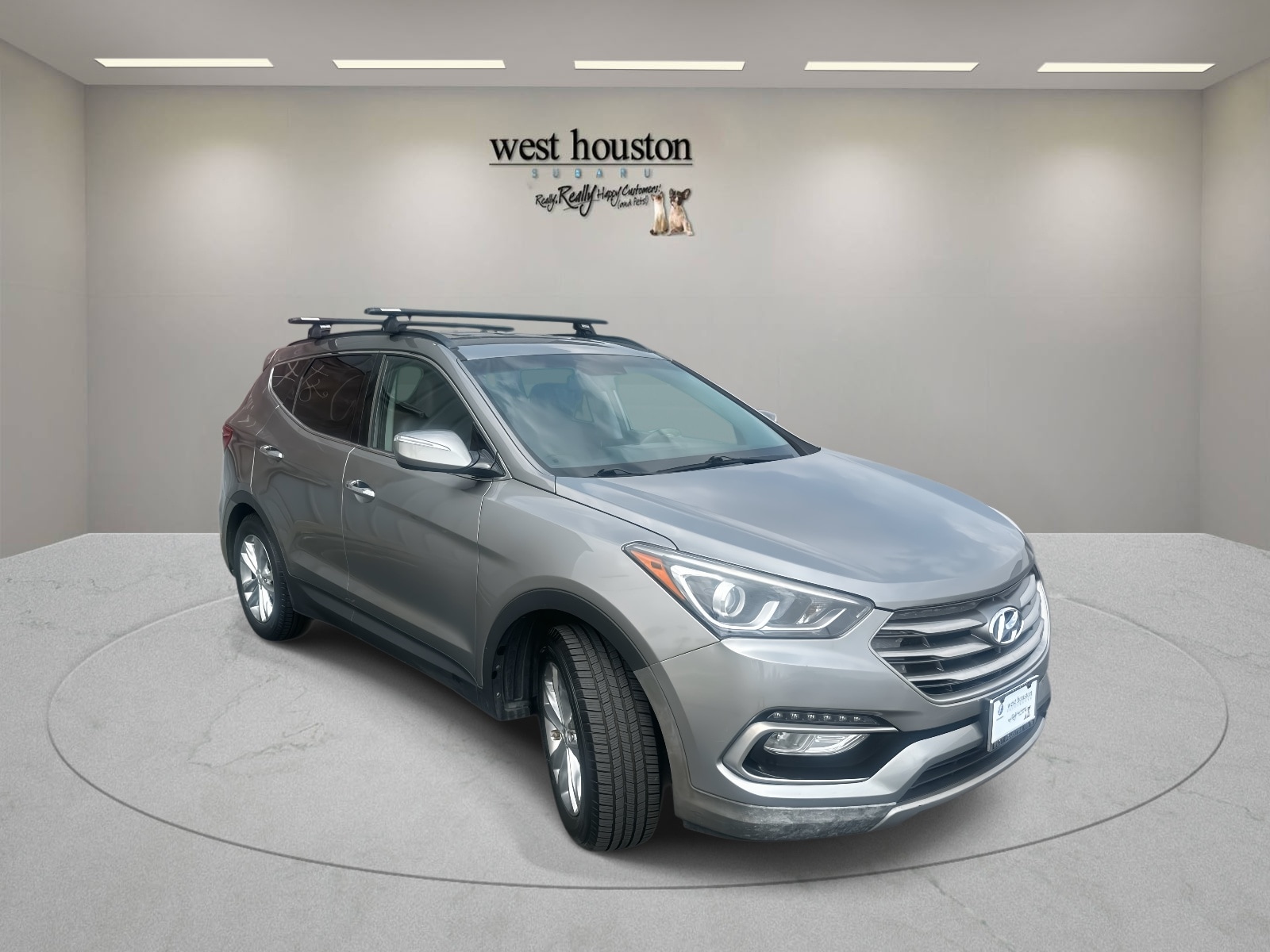 Used 2017 Hyundai Santa Fe Sport 2.0T with VIN 5NMZU4LA9HH038006 for sale in Houston, TX