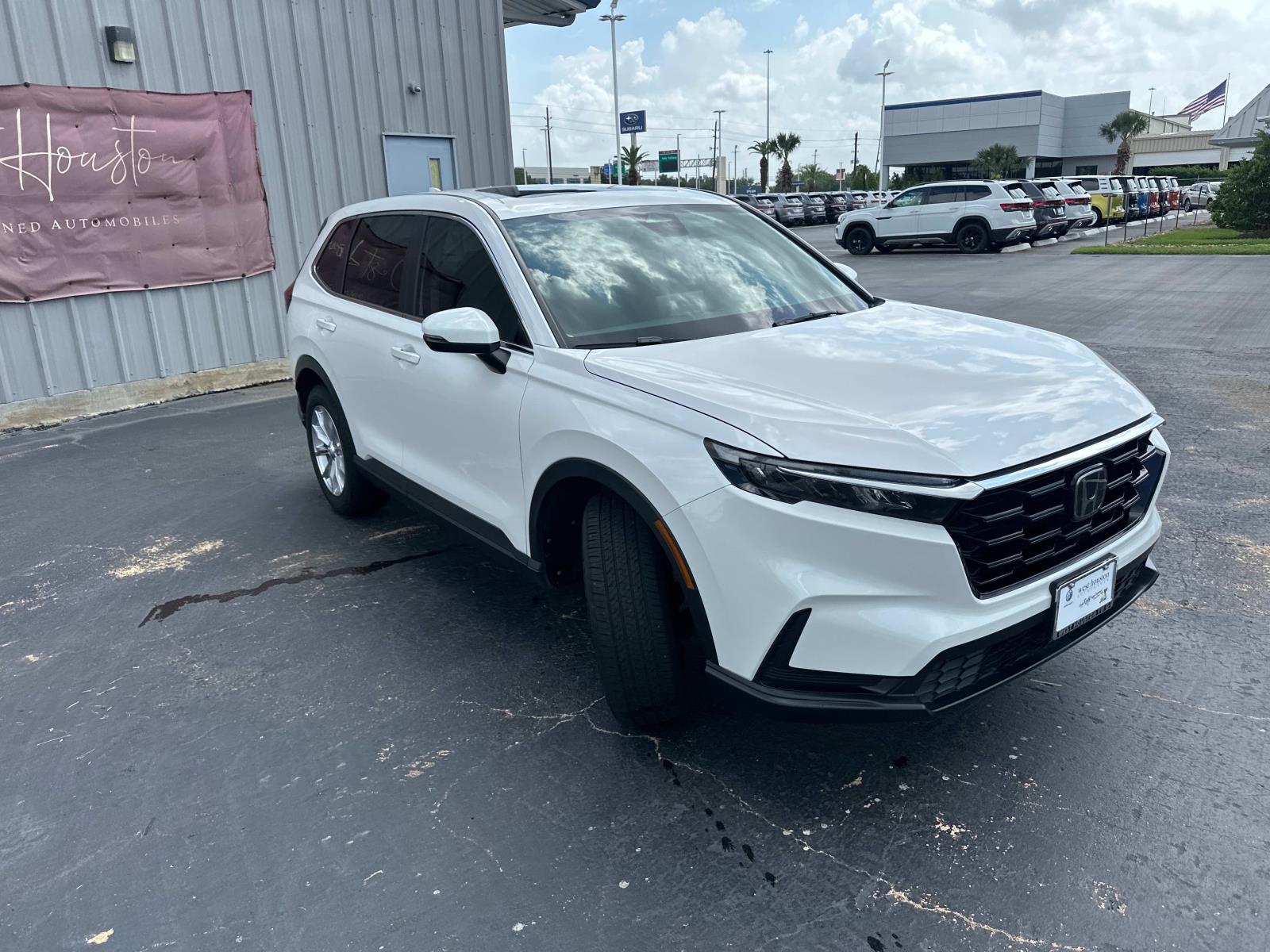 Used 2024 Honda CR-V EX with VIN 2HKRS4H48RH475783 for sale in Houston, TX