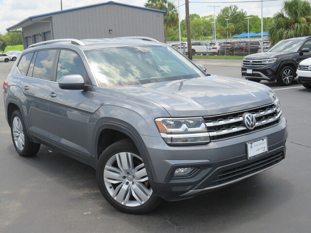 Used 2019 Volkswagen Atlas SE R-Line w/Tech with VIN 1V2WR2CA0KC600582 for sale in Houston, TX