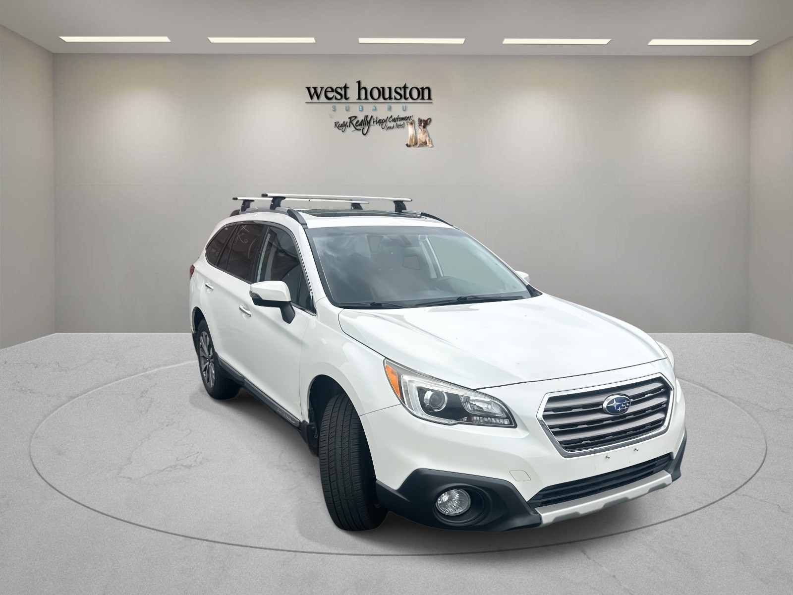 Used 2017 Subaru Outback Touring with VIN 4S4BSATC4H3349361 for sale in Houston, TX