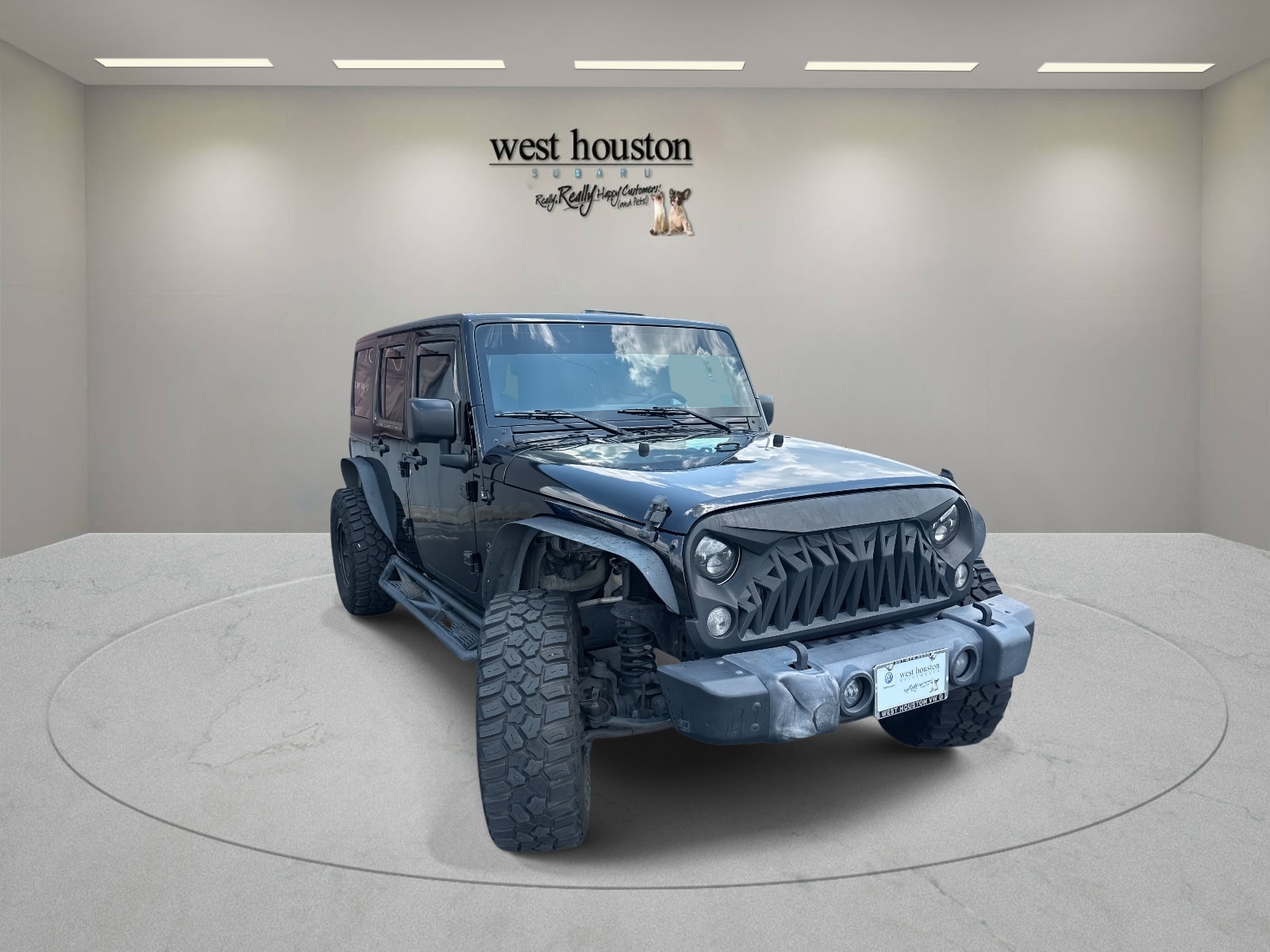 Used 2017 Jeep Wrangler Unlimited Sport S with VIN 1C4BJWDG8HL535670 for sale in Houston, TX